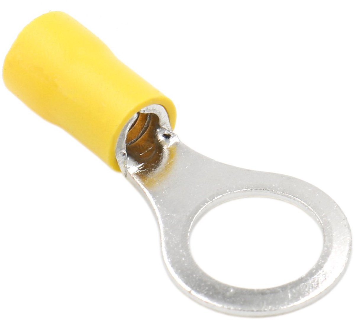 Ring Terminal Crimp Connectors Vinyl Geïsoleerde Draad Elektrische