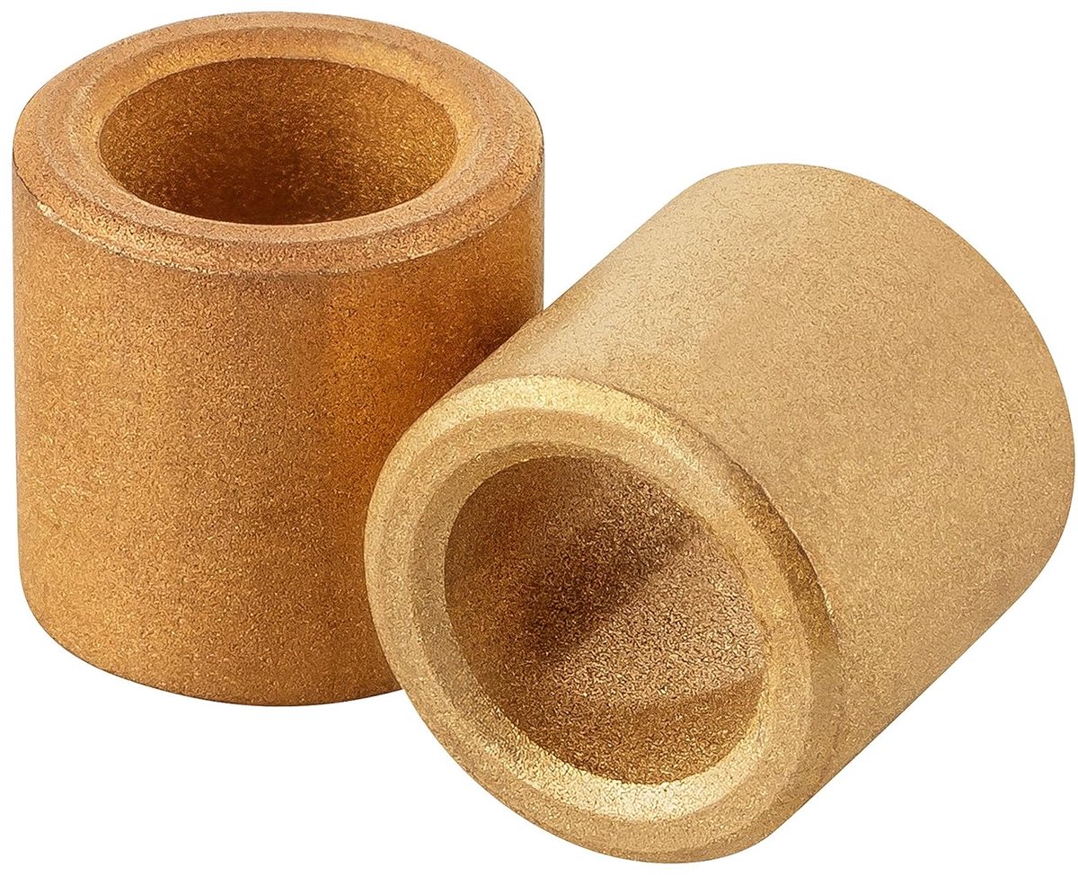 12x sinterbronzen glijlager 8/10/10 mm cilindervormig 8/10/10