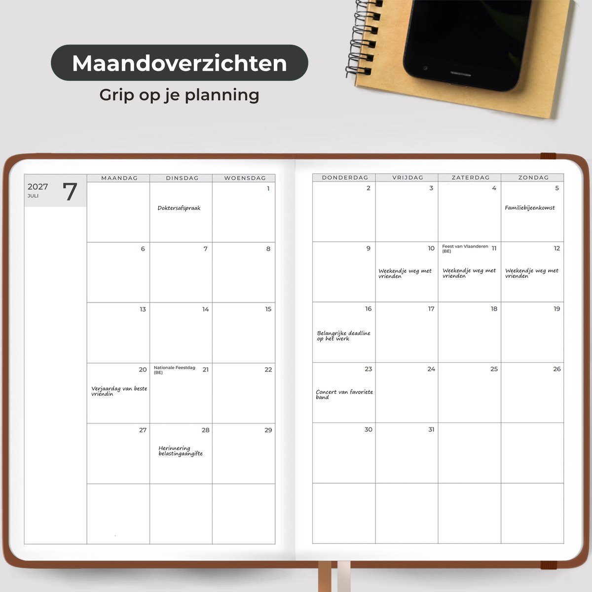 Systemyze Systemyze Agenda 2027 A5 Planner - afbeelding 4