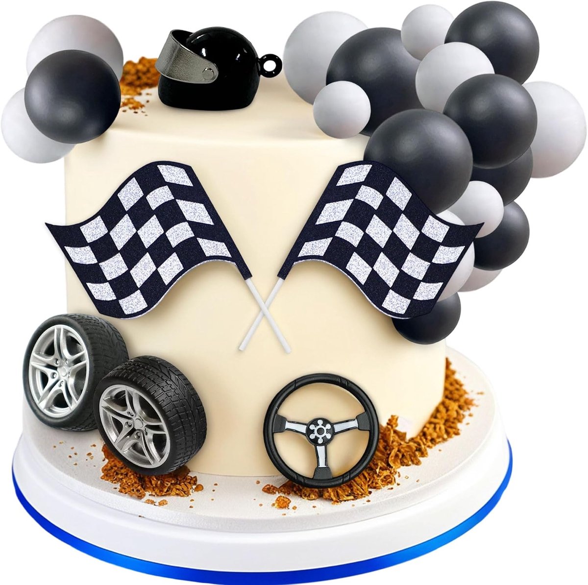 dirtbike feestdecoraties motocross taartversiering motorrijder