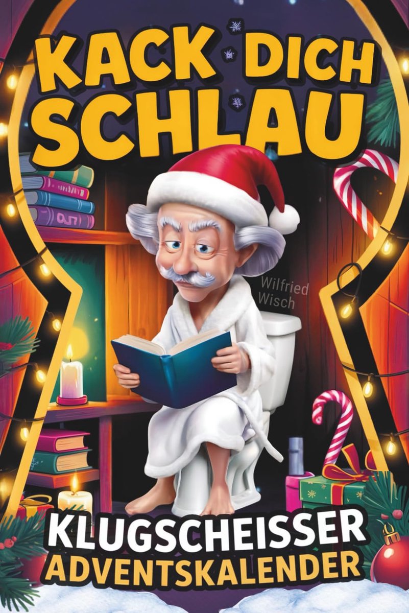 Adventskalender Klo - 24 dagen Klugscheißer-wetenswaardigheden - leuk cadeau voor humorvolle mensen - ShopVlot