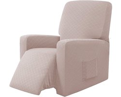 Ebeta fauteuil-overtrek fauteuil, stretchhoes voor relaxfauteuil