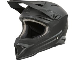 O'NEAL 1SRS Solid Zwarte Kinder Crosshelm - Helm