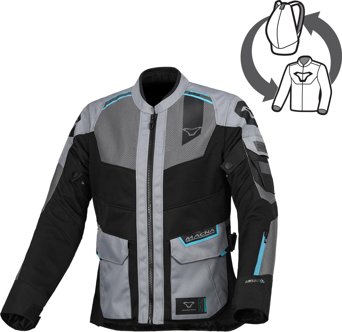 Macna Travelair Dames motorfiets textieljas -