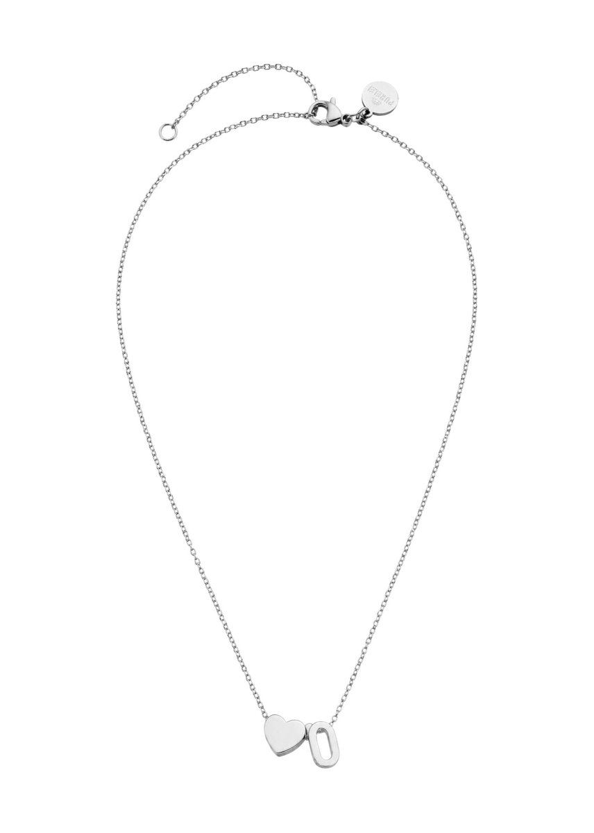 PURELEI Ketting Letter Heart O