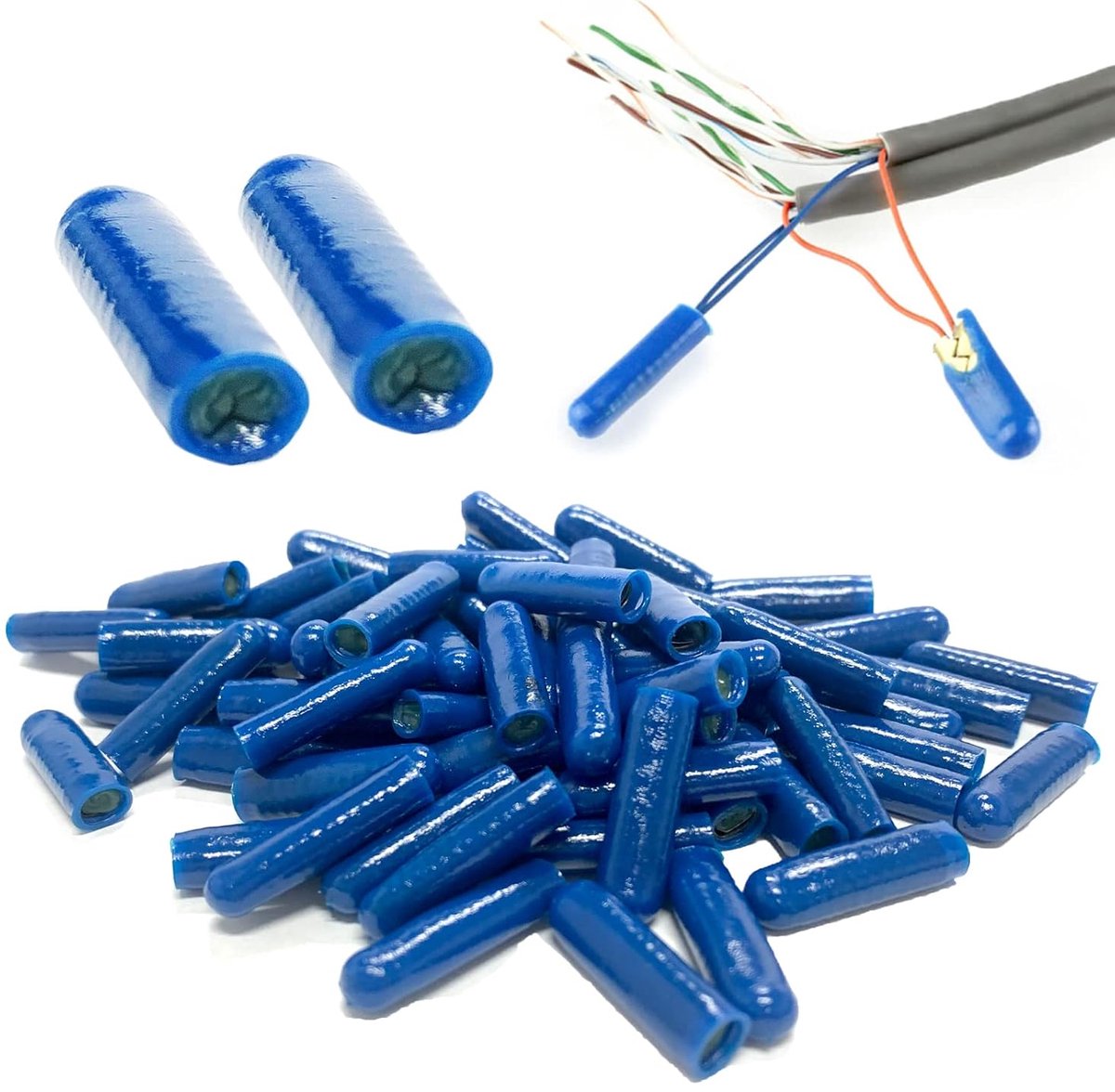 Type Gel Gevulde Draadconnectoren - Siliconen Telefoon Alarm Draad