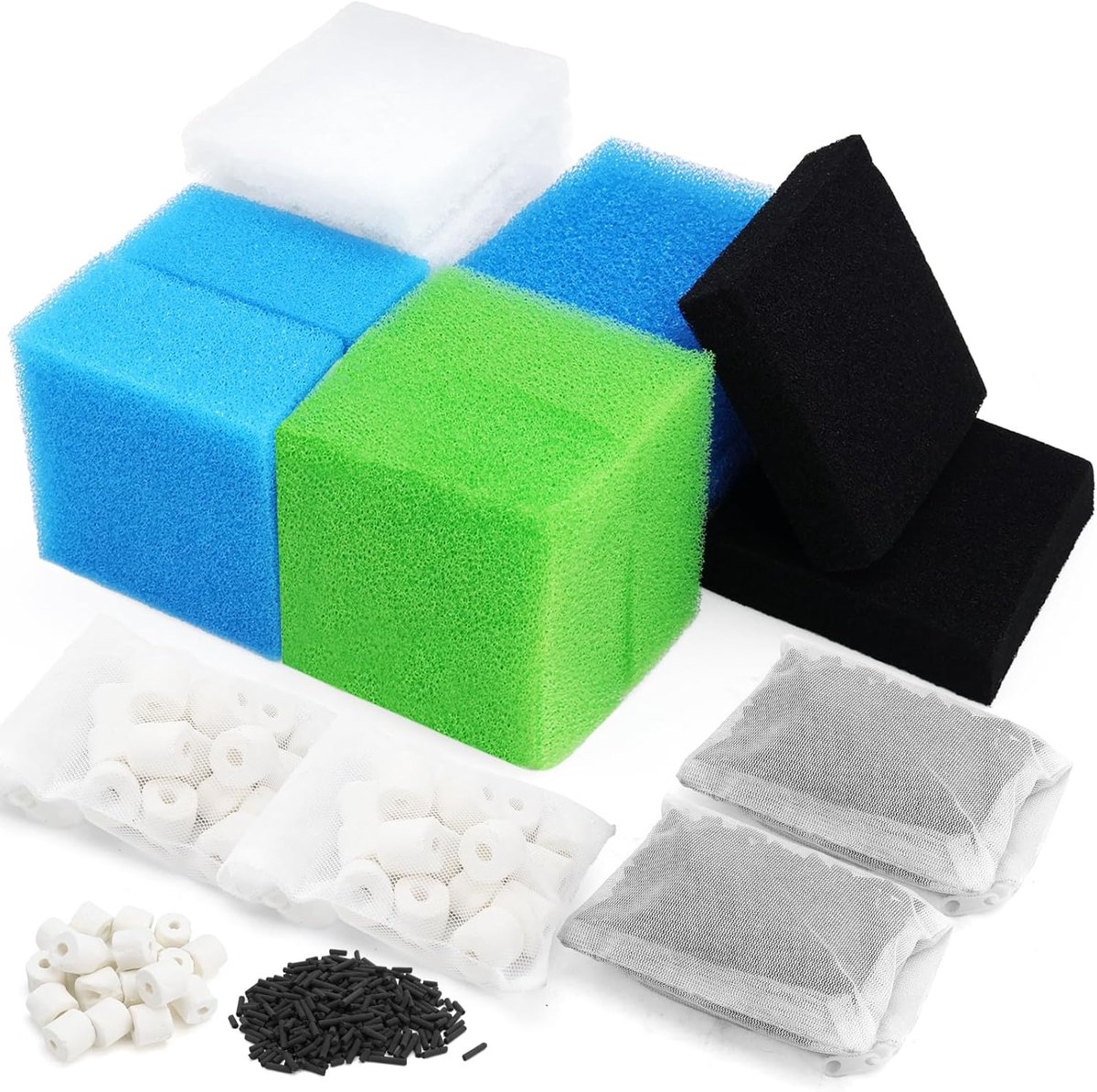 Filtermedia-set voor Juwel Compact/Bioflow 3.0/M (2 blauwe