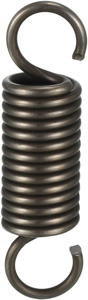 sourcing map 2,5x18x70 mm verenstaal kleine dubbele haak trekveer