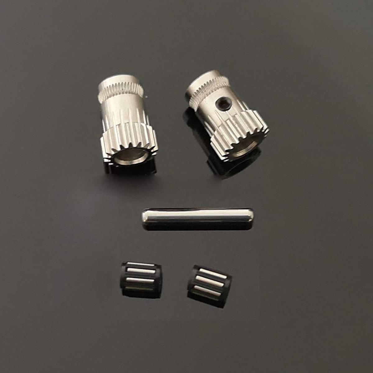 1 set 3D Printer MK3 Drive Gear extruder Dual Gears kit DriveGears Extrusie Wiel voor Upgrade Prusa i3 MK2 MK2S MK2.5 3D Printer