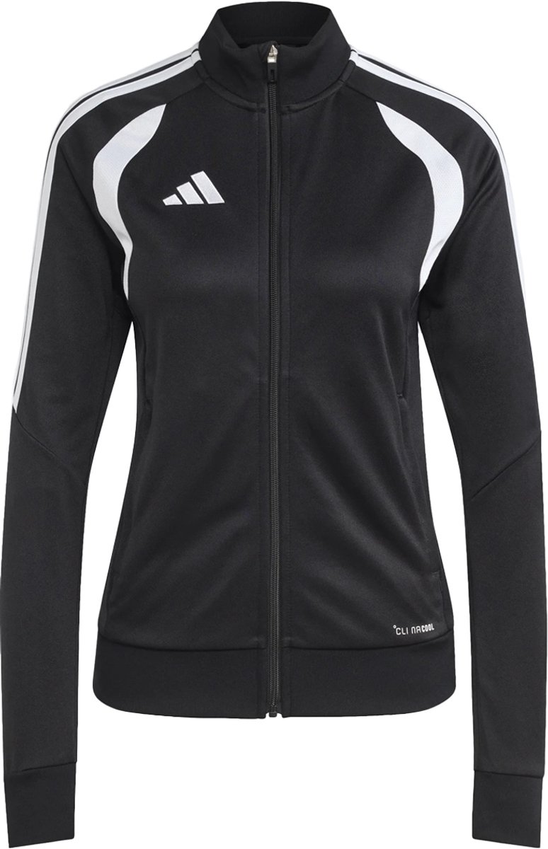Adidas tiro 26 league trainingsjack in de kleur . Zwart