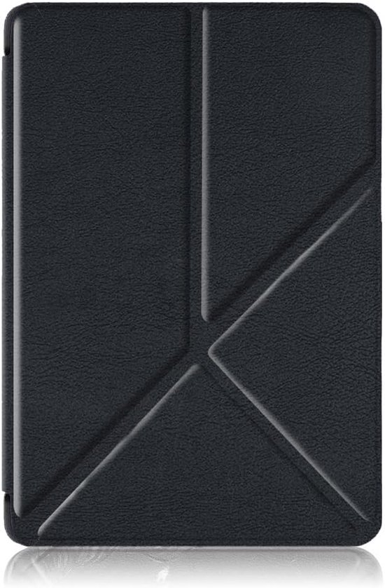 Beschermhoes Kobo Nia - E-reader hoes Book cover - E-reader beschermen - Ingebouwde bidirectionele beugel - 6 inch - Donkerblauw — afbeelding 4