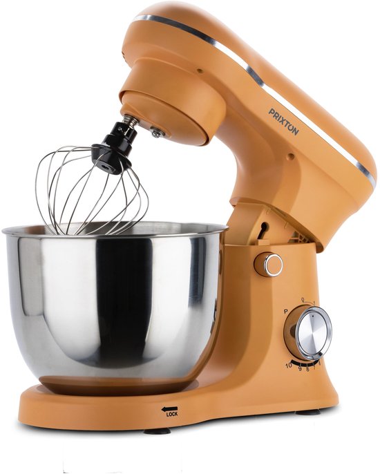 Krachtige Kneedmachine 1500W met 5L RVS Kom en 10 Snelheden van MasterChef — afbeelding 5