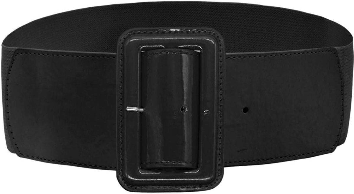 Brede elastische tailleriem voor dames, vintage stretchy riem