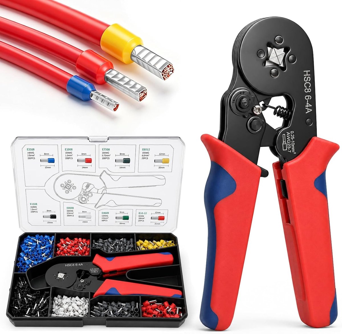 Krimptang adereindhulzen set (krimptang met 1200 stuks) - ShopVlot