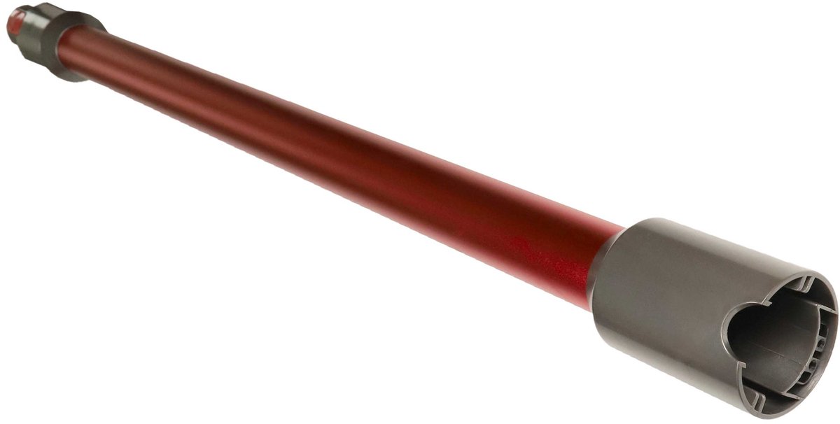 vhbw-stofzuigerbuis, compatibel met Dyson SV10, SV10 Absolute, V10 Total Clean, V11, V10, V10 Absolute en SV11 stofzuigers – aansluiting van 35 mm, 74 cm, rood
