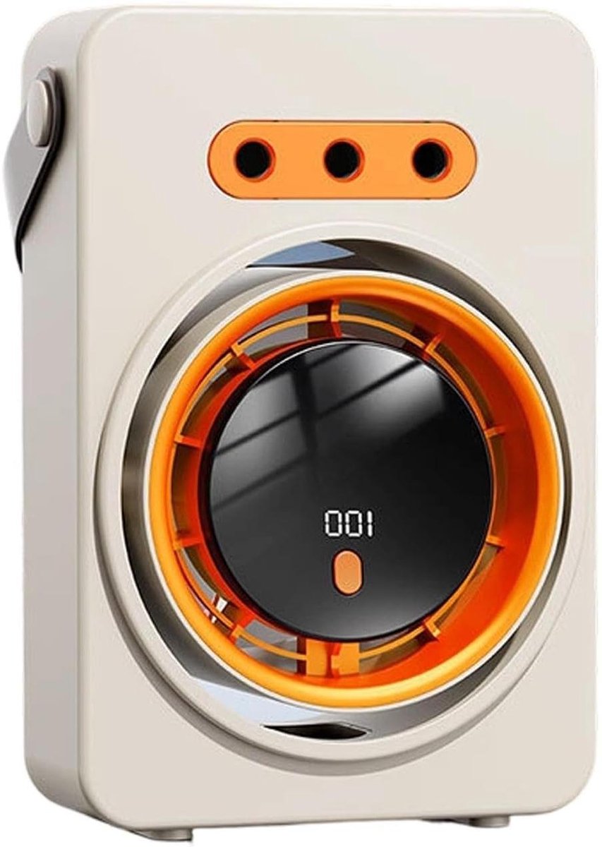 Ventilator met verstuiver - Draagbare koeler - Persoonlijke verkoeling - Fijne nevel functie - 238 x 9 x 238 cm