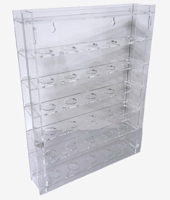 Omgoods - Acryl Display Rek voor 30 Golfballen - Presentatiebox voor Golfballen, Wand of Staande Montage — afbeelding 5