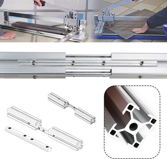 10 stuks verbindingsstukken profielverbinders aluminium profiel connector aluminium profiel 3030 superlicht aluminium profiel aluminium profielen connectoren voor constructieprofielen aluminium — afbeelding 3