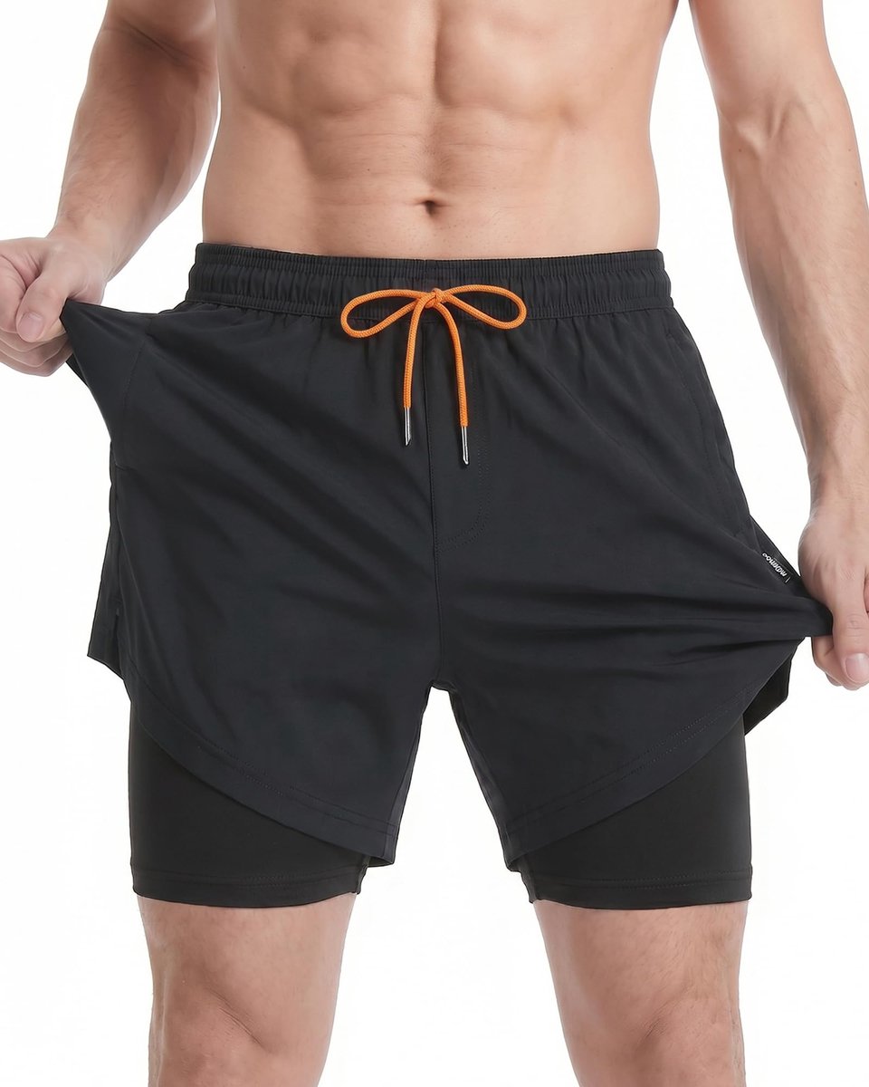Omgoods - Snelle Droogshorts voor Mannen - Board Shorts met Mesh Voering