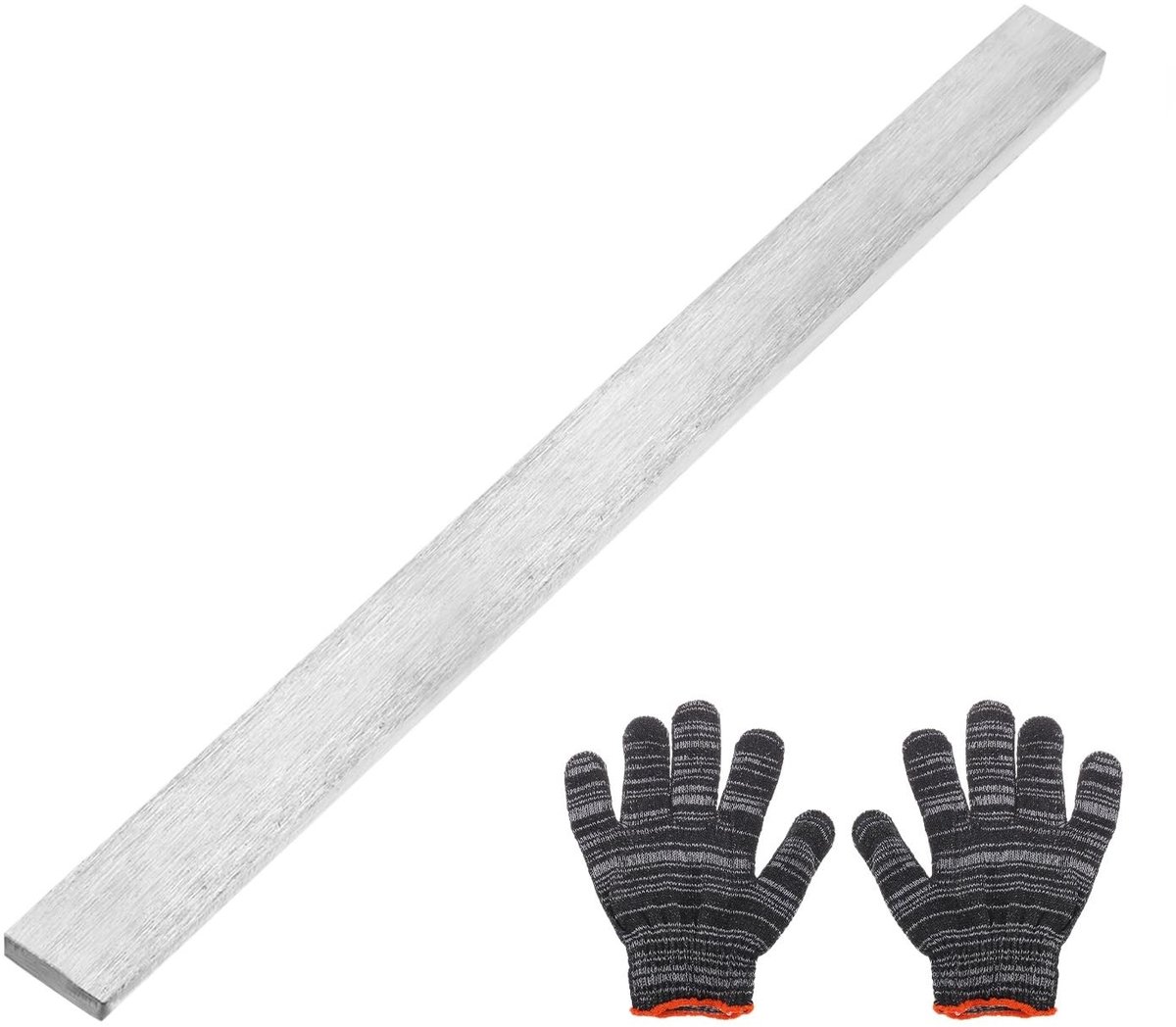Omgoods - Roestvrij Staal Plat Staal 12 inch - Geborsteld Voor Industrie
