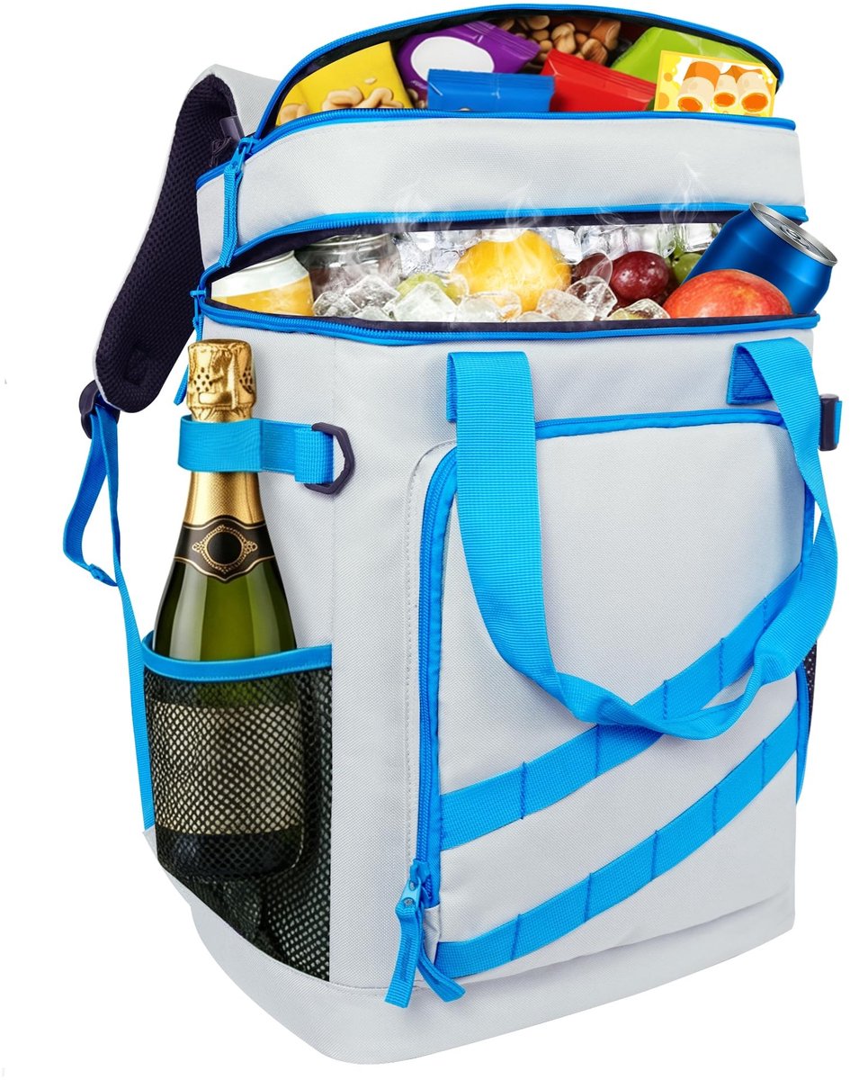 Omgoods - Lichtgewicht Koelrugzak van 40L met Flesopener