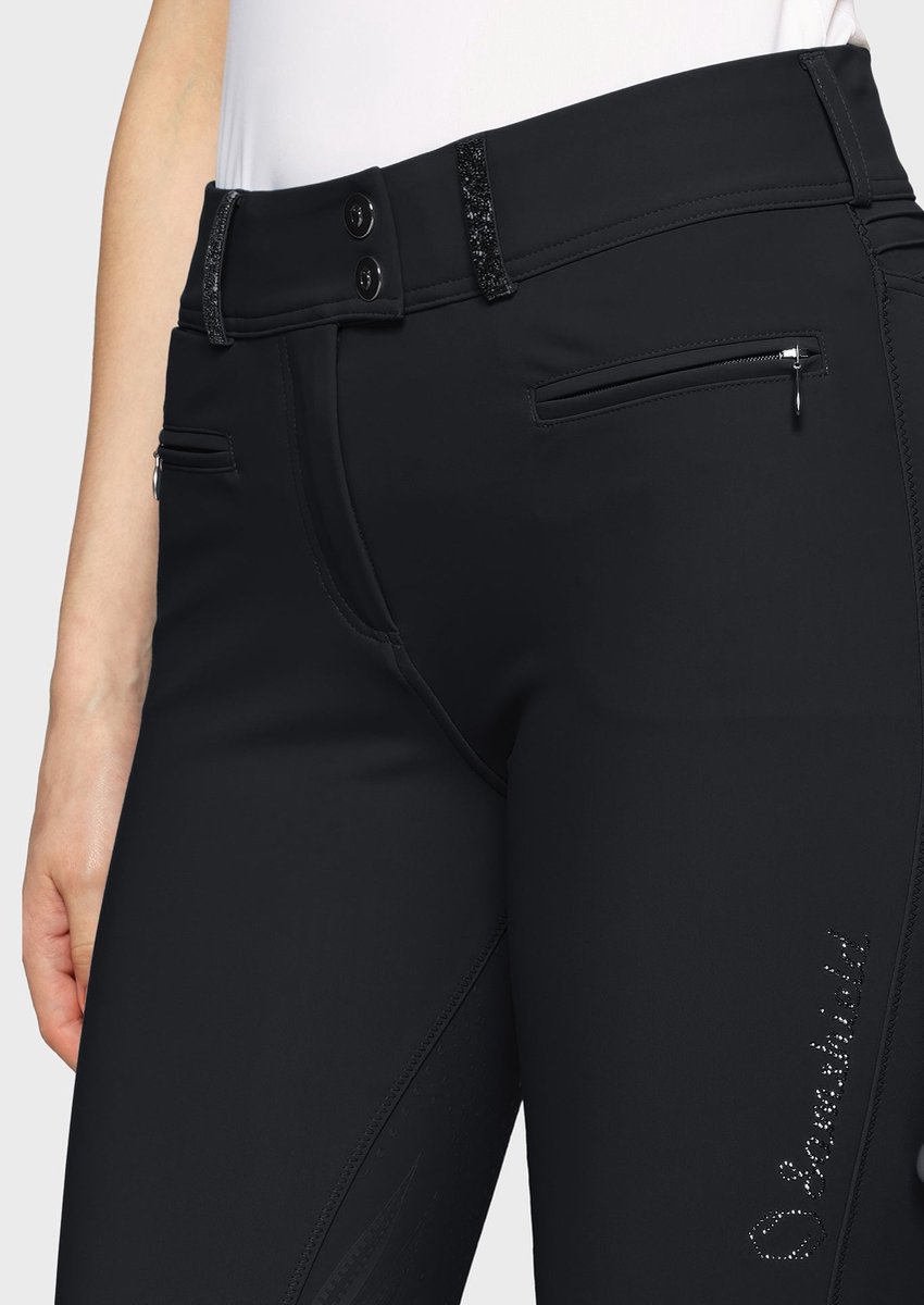 Samshield Clara Premium Full Grip Rijbroek Dames XS Zwart
