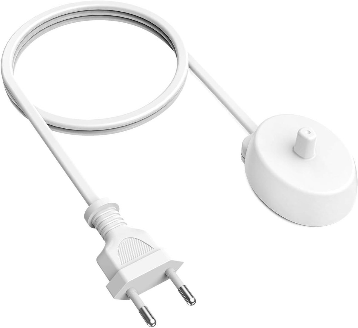 tandenborsteloplader compatibel met Oral B tandenborstel | inductieve oplaadbasis, draagbaar voor Oral B laadstation, IPX67 waterdicht netsnoer