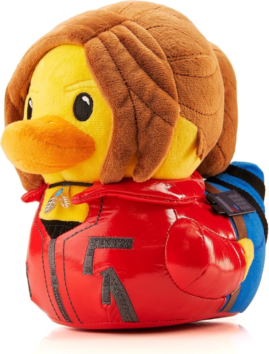 Pluche: Resident Evil - Claire Redfield Cosplayende Rubberen Eend Zacht Pluche Verzamelobject