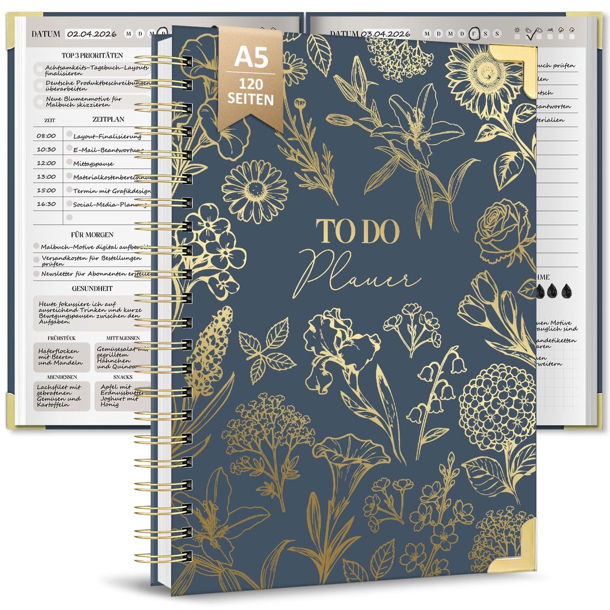 Omgoods - Agenda To Do in Marineblauw