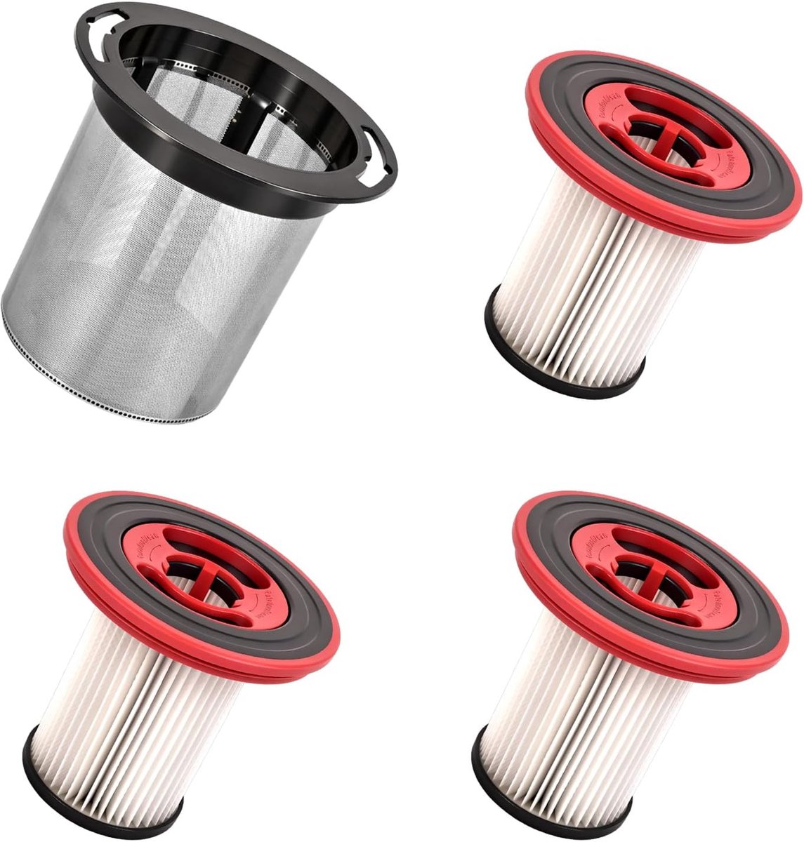 Reservefilter voor Bosch Unlimited 7, wasbaar HEPA-filter van roestvrij staal, accessoires voor Bosch accustofzuigers BKS711XXL BBS711W BBS712A BCS711GB BKS711MALL