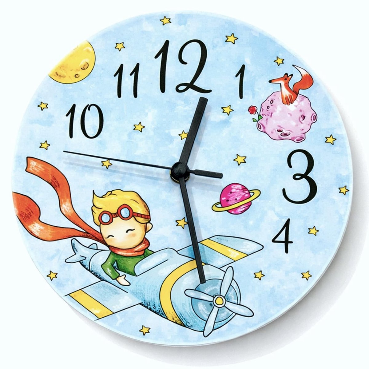 Omgoods - Wandklok 25 cm met Grappige Ambachten - Origineel Cadeau
