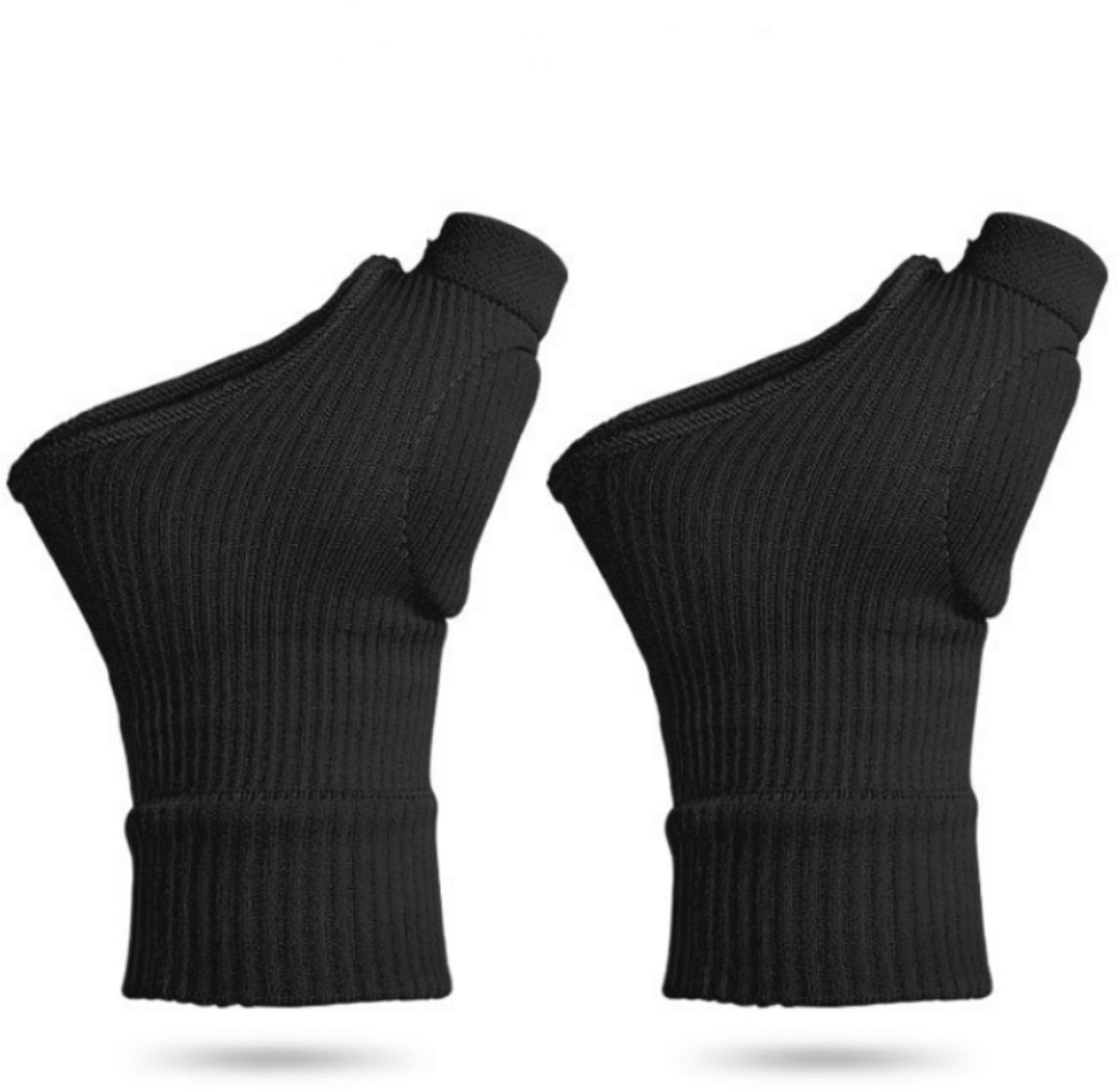 Compressiehandschoenen met pols- en duimondersteuning 1 paar