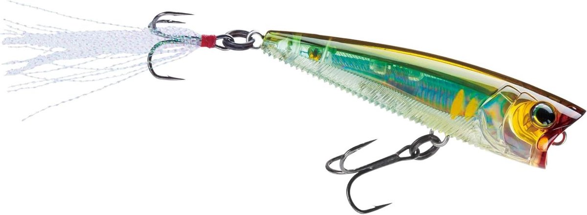 Topwater Lure - Vis Aas Popper - Vissen Op Roofvis - Horizontale Rustpositie - 3-Inch - Prism Ayu