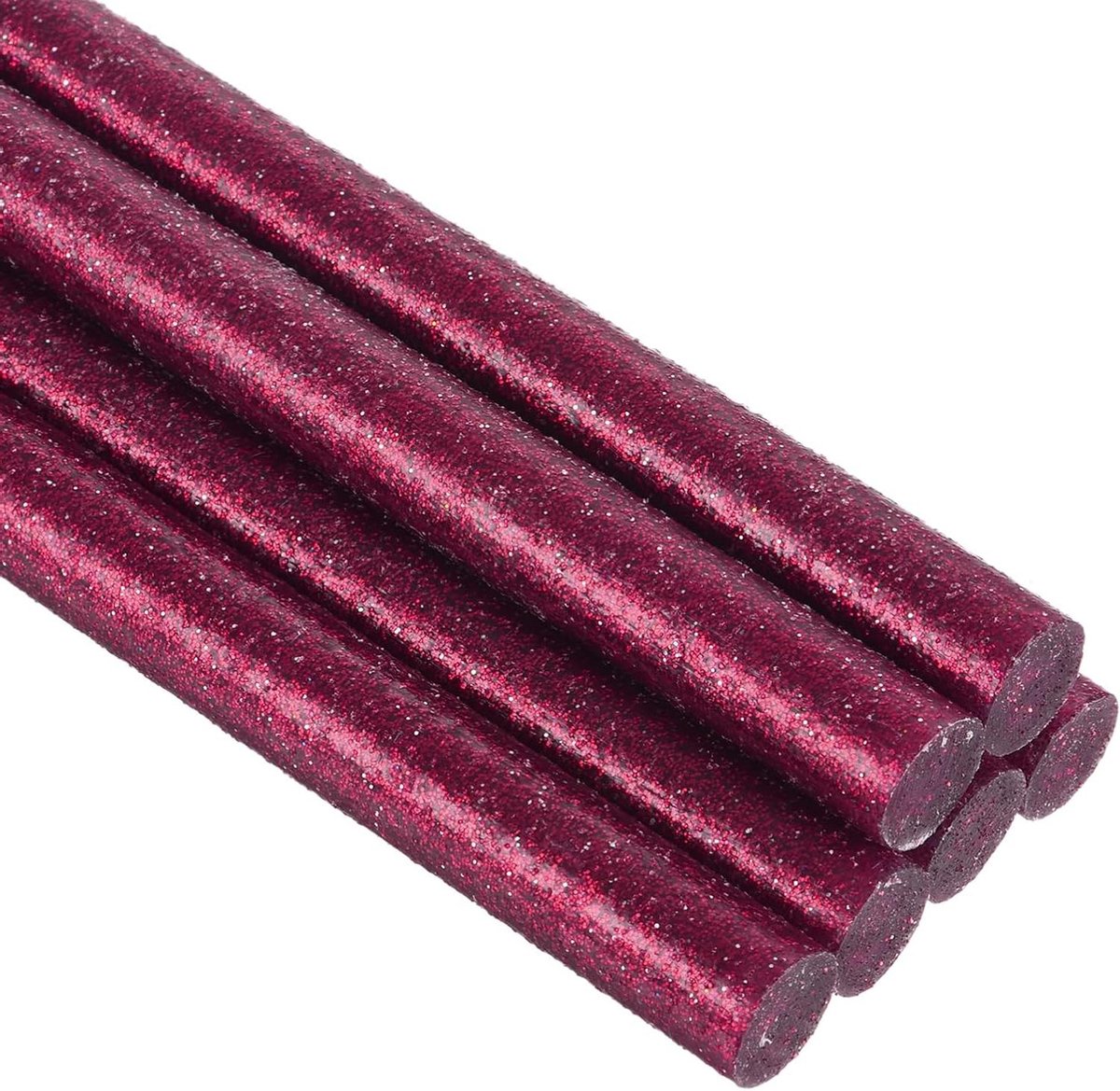 Smeltlijmsticks - Lijmsticks Hete lijm - Hobby en knutselen - Hoge viscositeit - 11mm x 200mm - Glitter Roze Rood