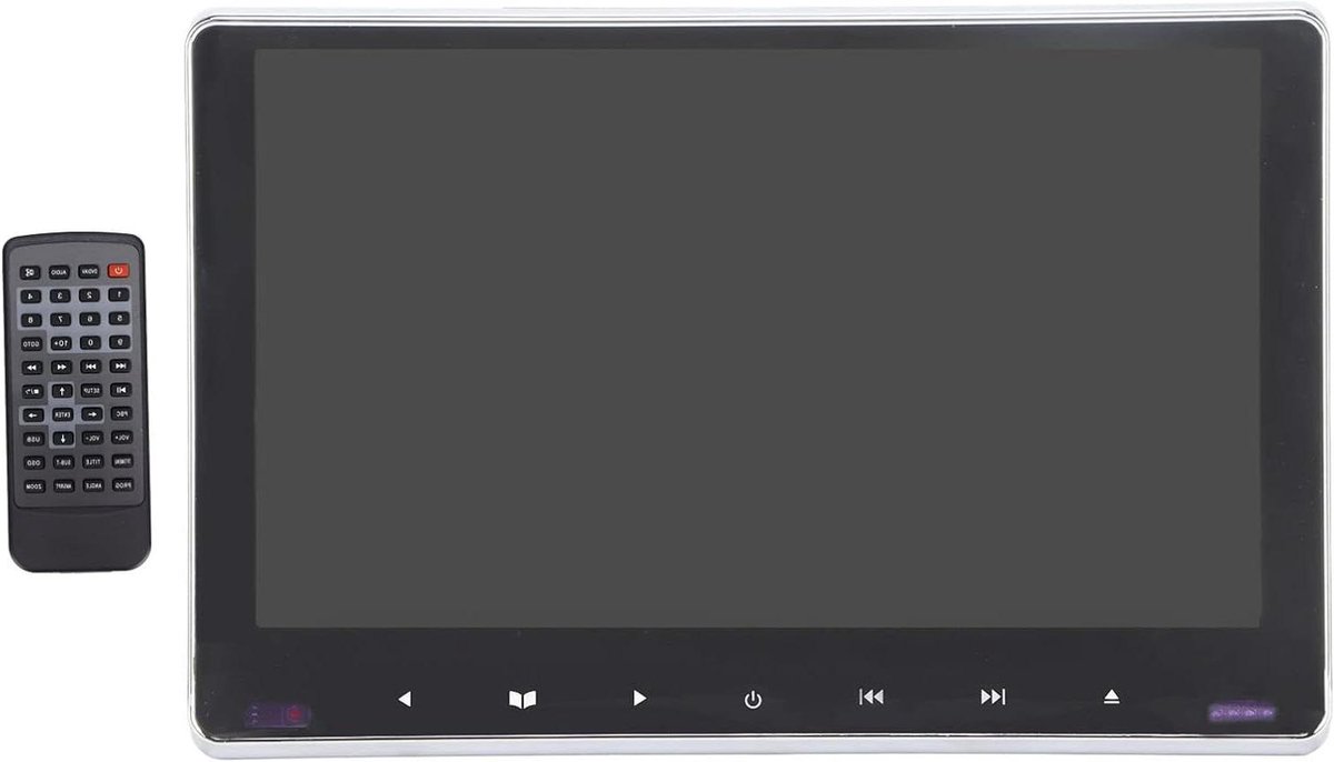 Hoofdsteun Tablet - Autodisplay Multimedia - Reis Entertainment - Full HD IPS Scherm - 116 Inch - Zwart