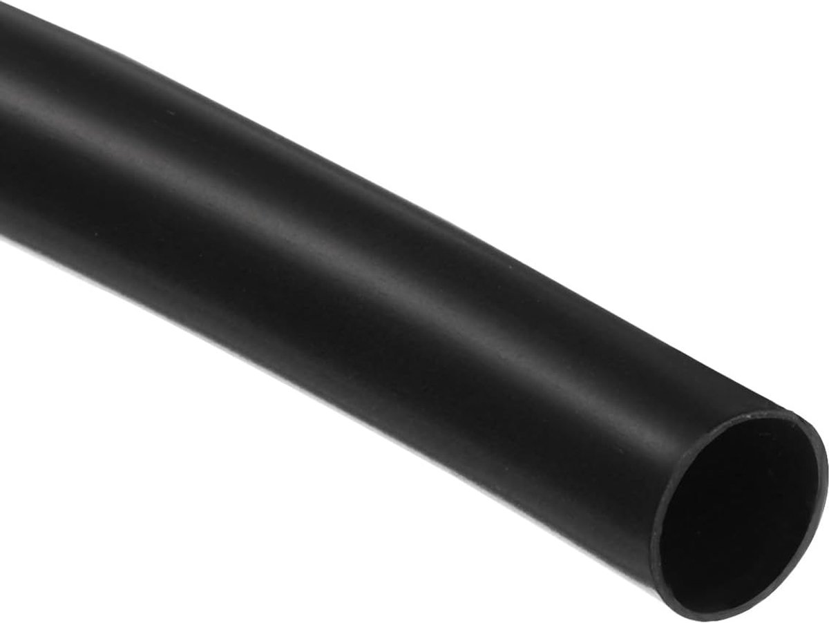 Zwarte PVC-kabelboomslang, 9 mm (3/8 inch) binnendiameter, 10 voet