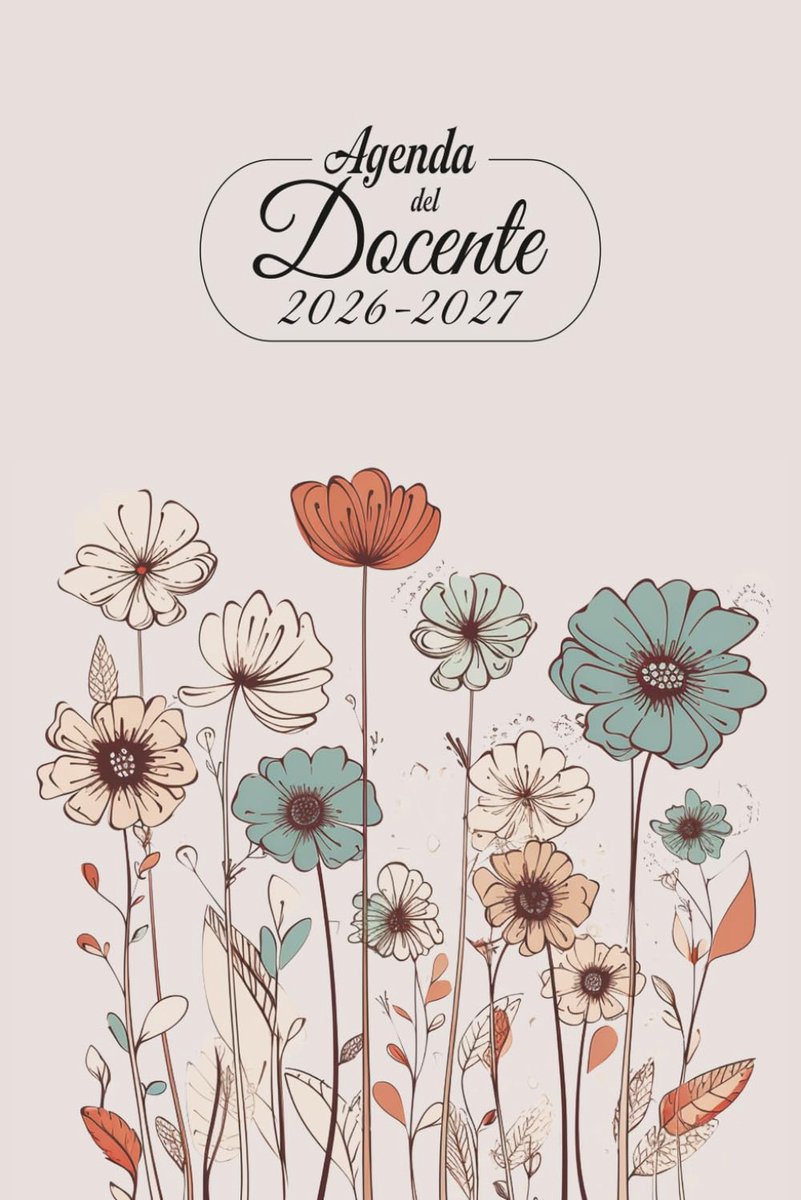 Agenda Del Docente 2026/2027 - Week- en maandregistratie - Voor docenten - Handige planningstool - ShopVlot