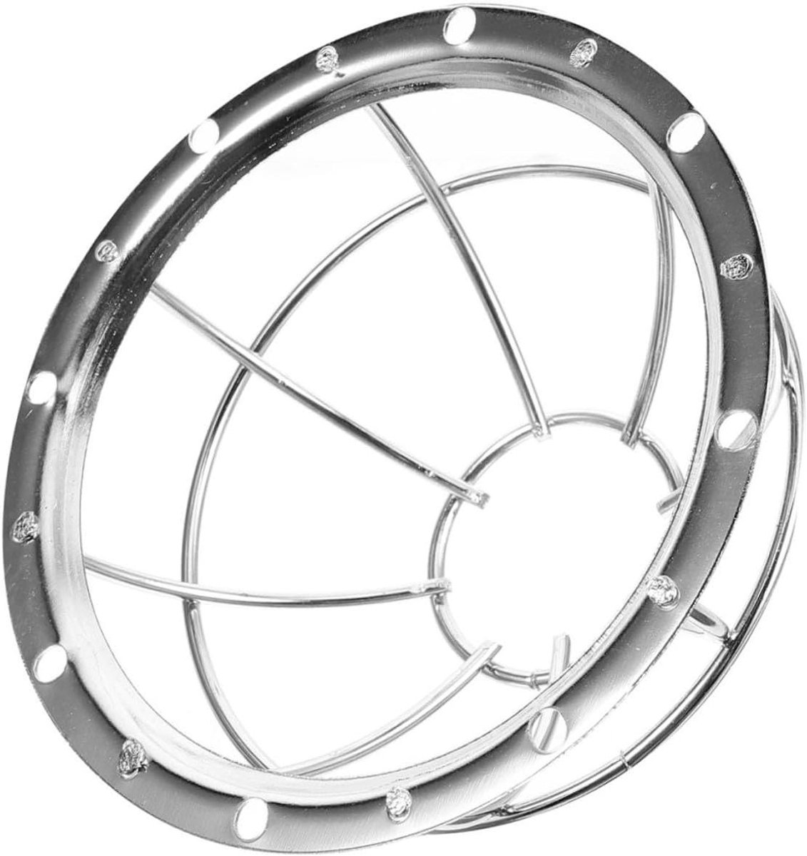 Rookmelder Beschermhoes - Alarm Beveiliging - Brandpreventie - Explosieveilig Gaas - 13x7x4.3 cm - Zilver
