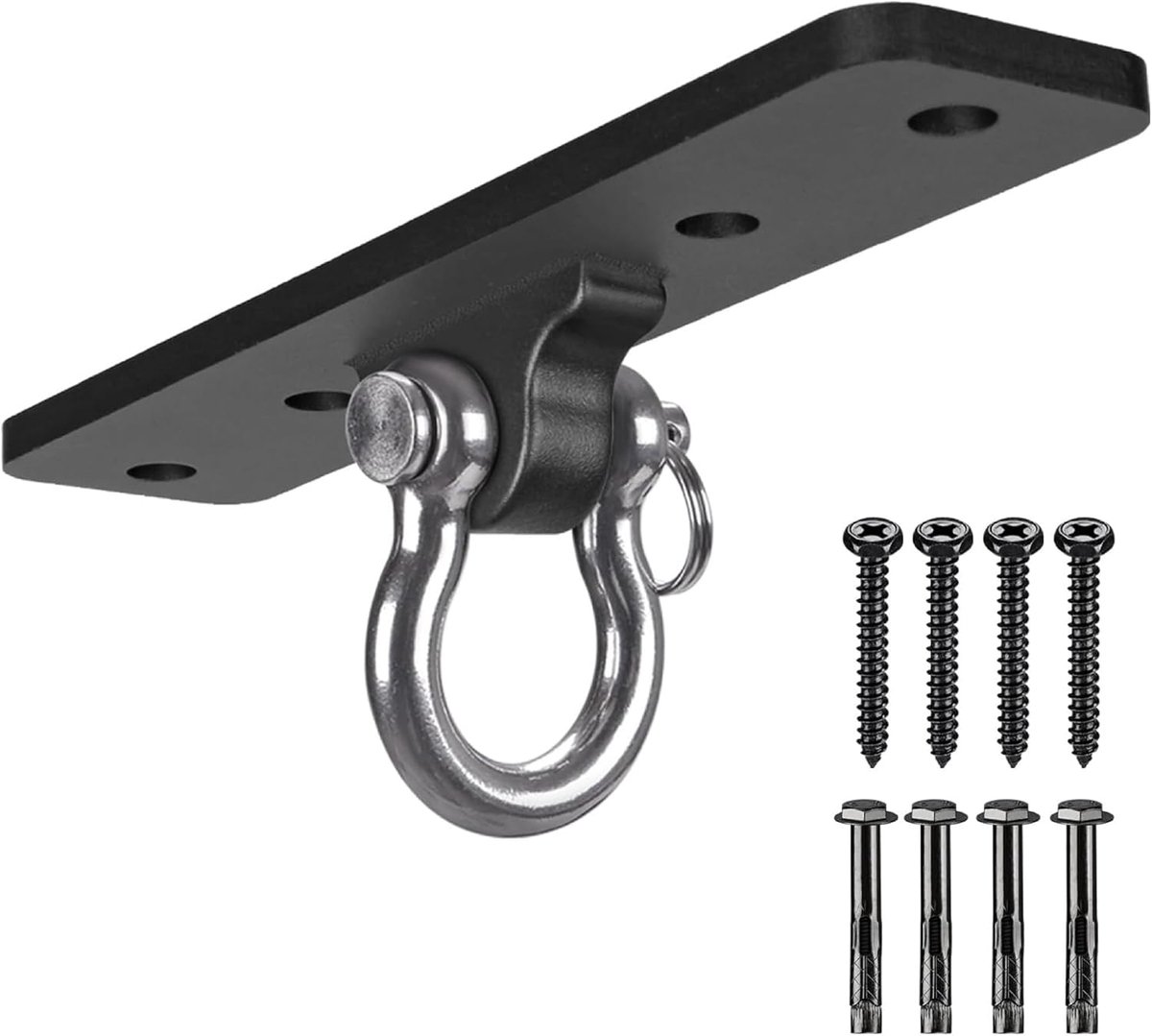 Zware tas hanger, muur plafond mount haak voor vering trainer, lichaamsgewicht krachttraining systemen, antenne yoga schommel & hangmat, weerstand band, 600 lbs capaciteit