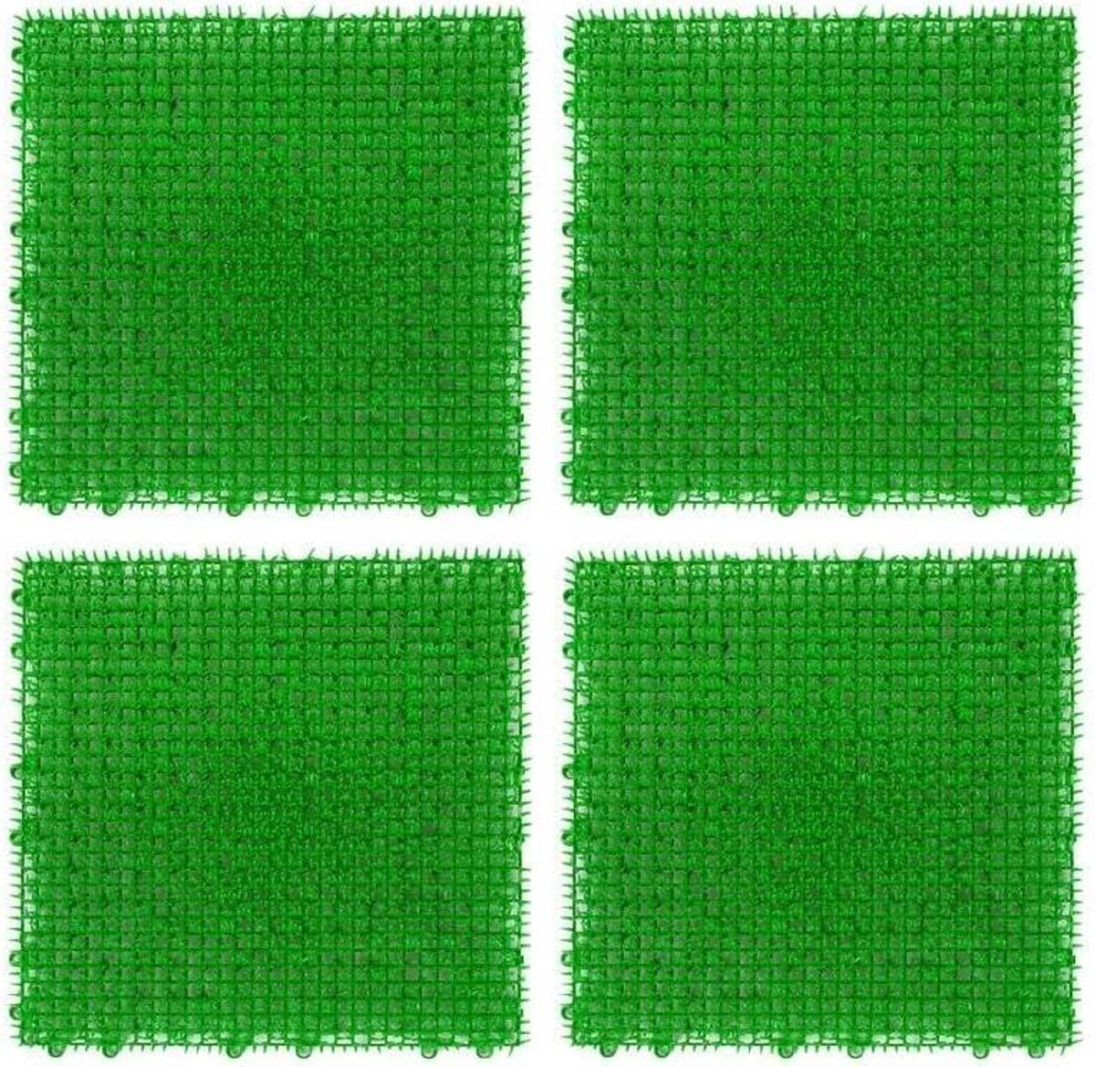 Kunstgrasmat - Grastapijt Gazonmat - Buitenruimte Aankleden - Zacht Antislip - 30x30 cm - Groen