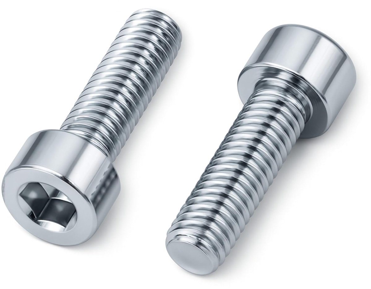 Cilinderkopschroeven Inbus M6 x 14 mm - 50 stuks - Staal Verzinkt - Voldraad - DIN 912 - ISO 4762 - Metrische Schroeven