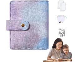 Budget Binder A7 - Geldmap Organizer - Geld Besparen - Waterproof en Slijtvast - A7 - Macaron Paars