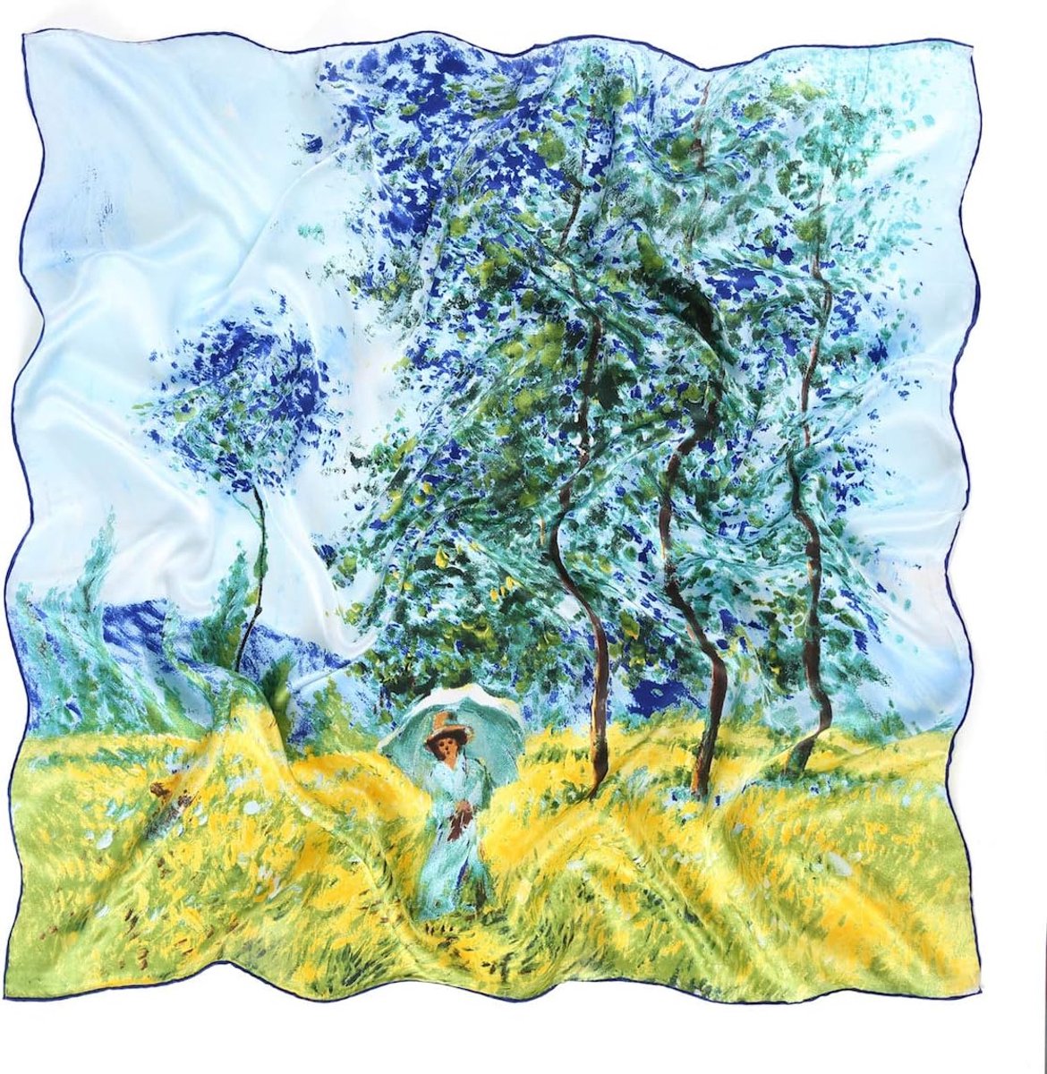 zijden envelop doek impressionisme schilderij Claude Monet