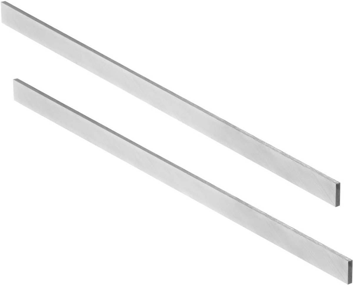 sourcing map HSS Draaimachine Gereedschapsboor 3 mm x 10 mm x 200 mm, vierkant draaigereedschap onbewerkte rechthoekige hogesnelheidsstalen frees, 2 stuks