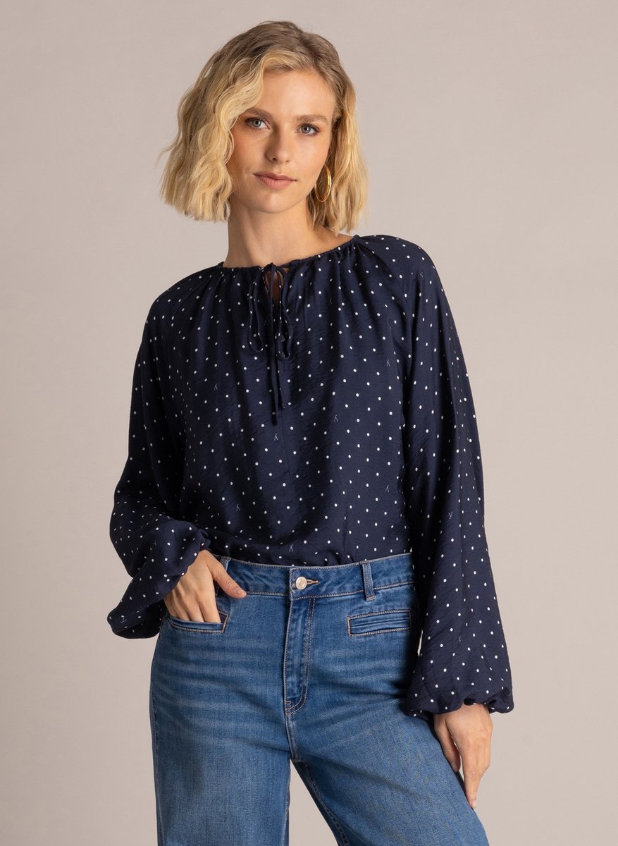 YEST Sibelia - Dark Blue/Off white - maat 46