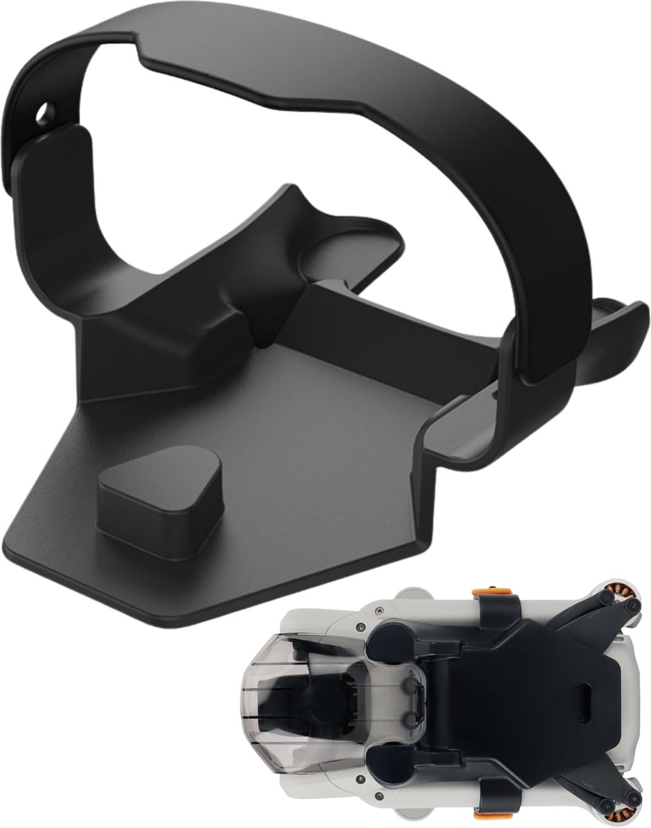 Drone propellerhouder, 1 set, compatibel met DJI Mini 3 Pro, in zwart, gemaakt van siliconen, rotorblad bescherming drone, propellerhouder transport bescherming drone