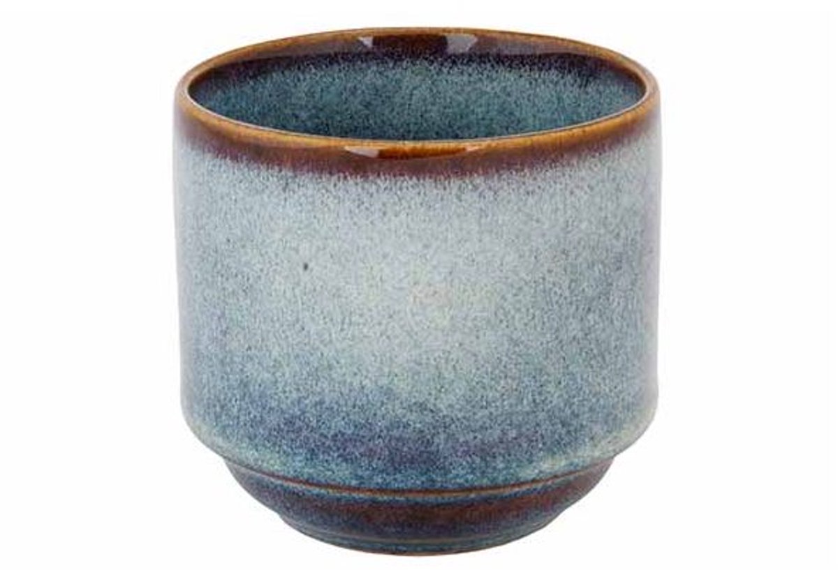Jade Indigo Beker 20cl D8,5xh6,5cm