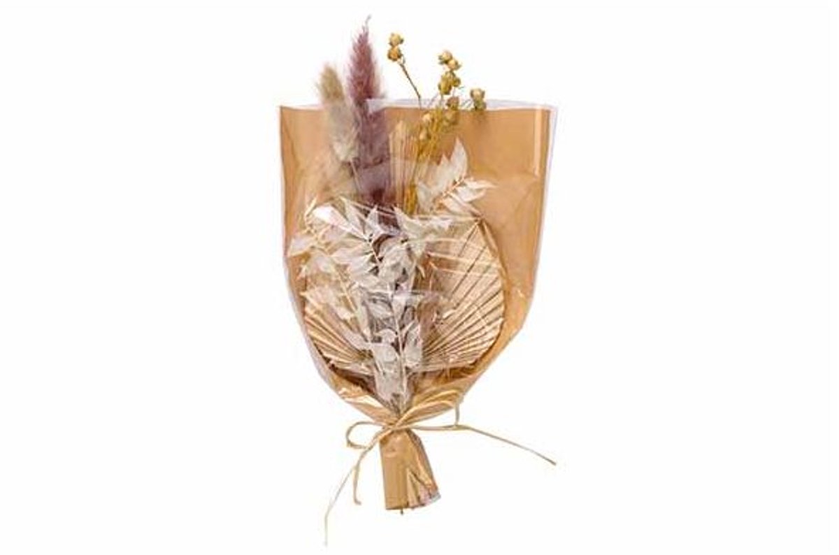 Boeket Dried Flowers Natuur 12x5xh25cm