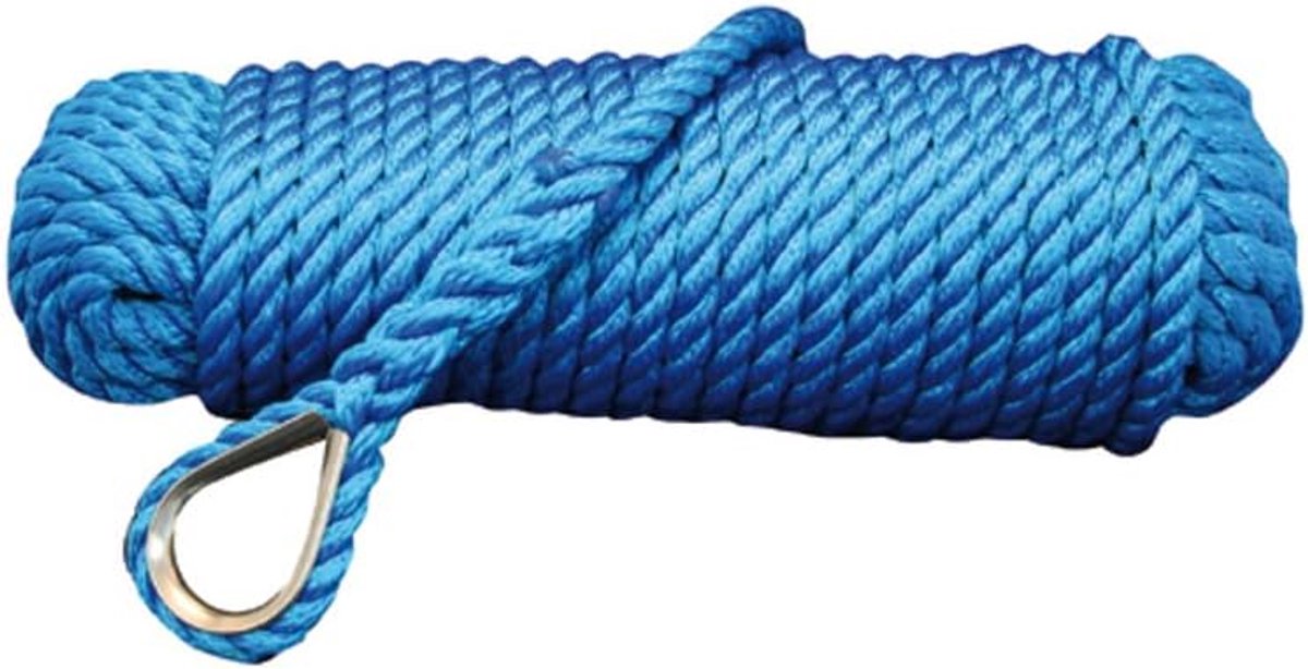 polypropyleen 10mm 20m blauw