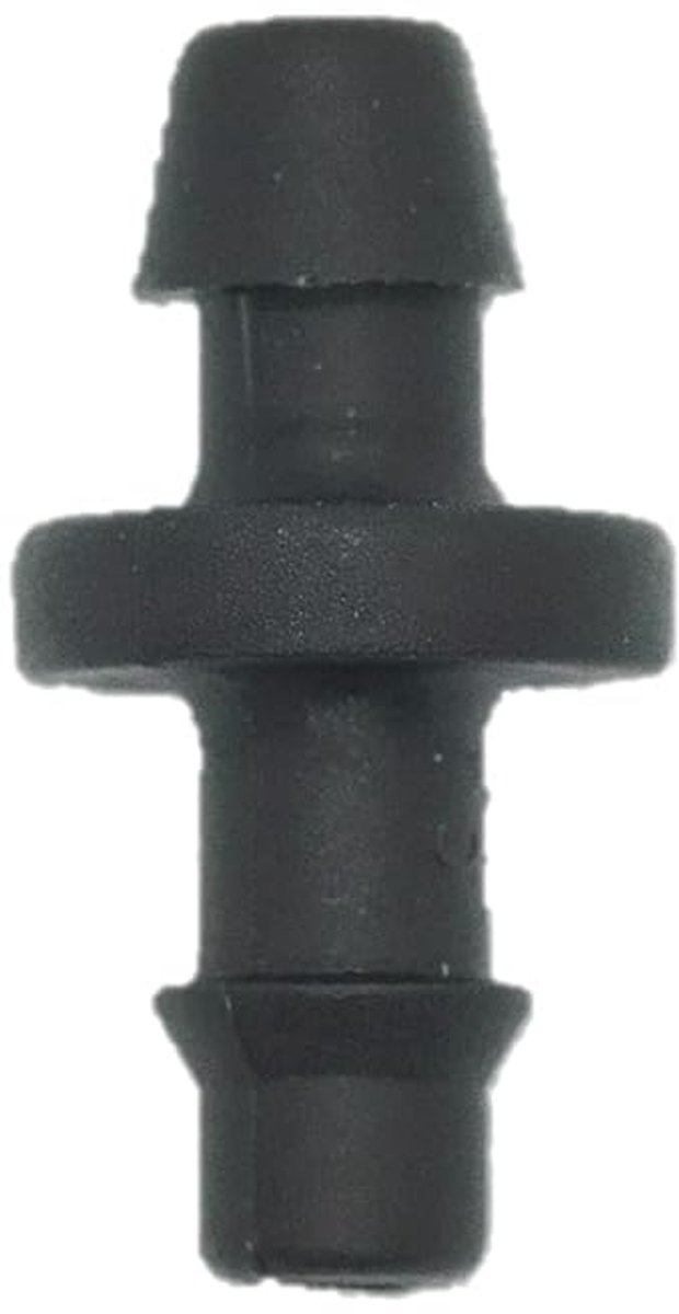 Aansluiting voor het verbinden van 4 mm microrbuizen en voor het verbinden van micro-buizen met 16 mm druppelirrigatiebuizen, accessoires voor druppelirrigatie, uv-bestendig, greeptanden, 50 stuks